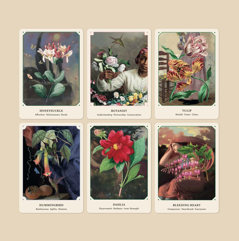 The Flower Oracle is a guide to unfurling the past, reveling in the beauty of the present, and blossoming into the future.

