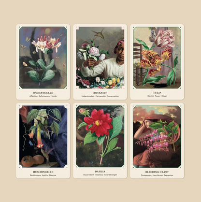 The Flower Oracle is a guide to unfurling the past, reveling in the beauty of the present, and blossoming into the future.

