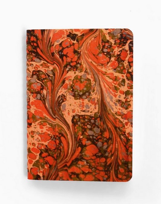 Vintage Marbled Pocket Notebook